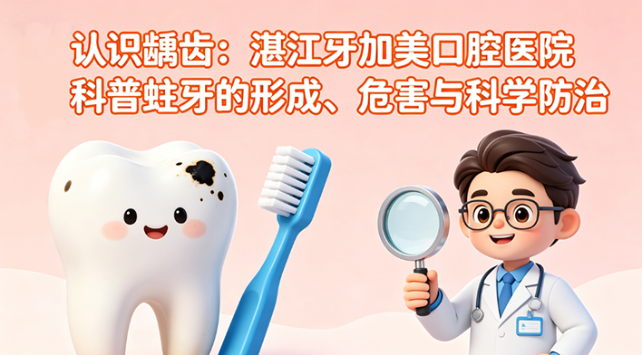 认识龋齿：湛江牙加美口腔医院科普蛀牙的形成、危害与科学防治